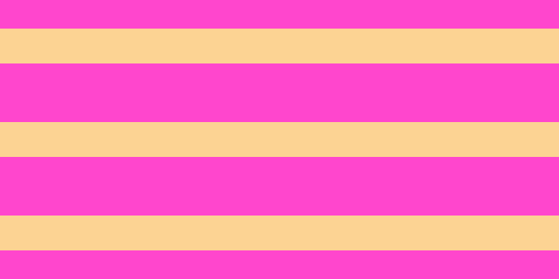#ff46cd, #fcd393 horizontal lines, fifty pixels wide, eighty-four pixels apart