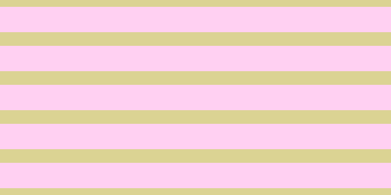 #ff46cd (25%), #dbd393 horizontal lines, twenty-eight pixels wide, fifty-two pixels apart