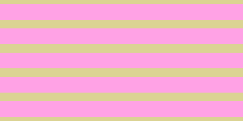 #ff46cd (50%), #dbd393 horizontal lines, twenty-eight pixels wide, fifty-two pixels apart