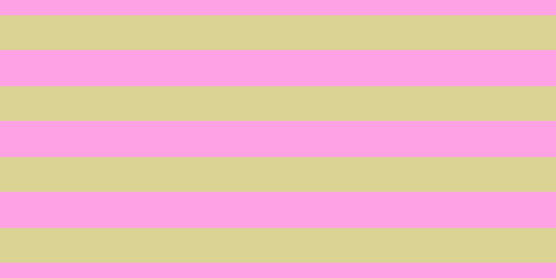 #ff46cd (50%), #dbd393 horizontal lines, fifty pixels wide, fifty-two pixels apart