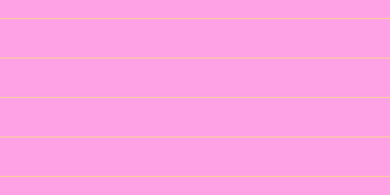 #ff46cd (50%), #fcd393 horizontal lines, two pixels wide, seventy-nine pixels apart