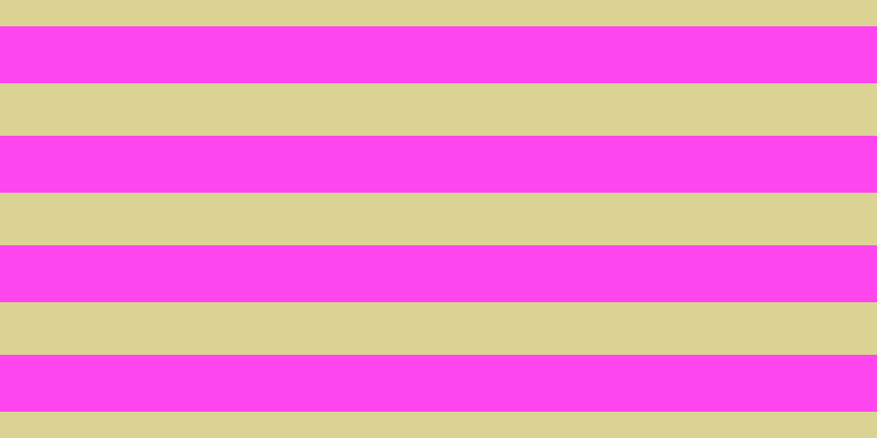 #ff46ee, #dbd393 horizontal lines, forty-eight pixels wide, fifty-two pixels apart