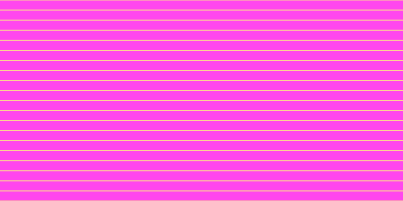 #ff46ee, #fcd393 horizontal lines, two pixels wide, eighteen pixels apart