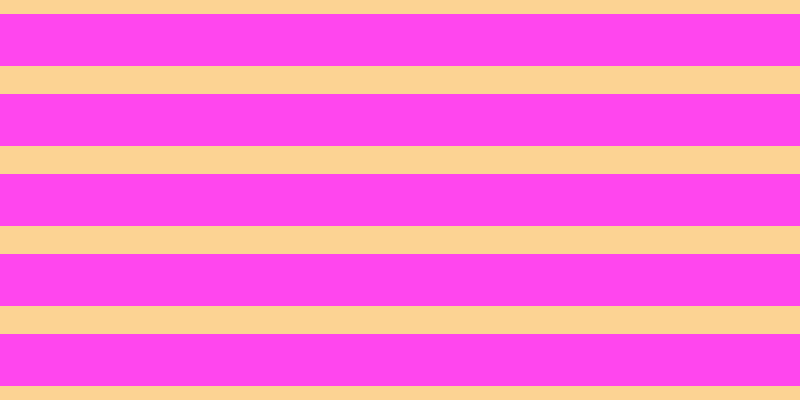 #ff46ee, #fcd393 horizontal lines, twenty-eight pixels wide, fifty-two pixels apart