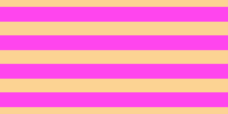 #ff46ee, #fcd393 horizontal lines, forty-eight pixels wide, fifty-two pixels apart