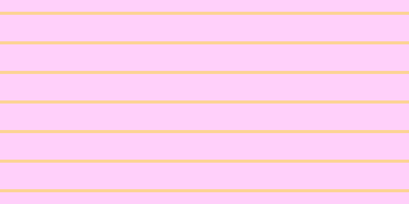 #ff46ee (25%), #fcd393 horizontal lines, six pixels wide, fifty-two pixels apart