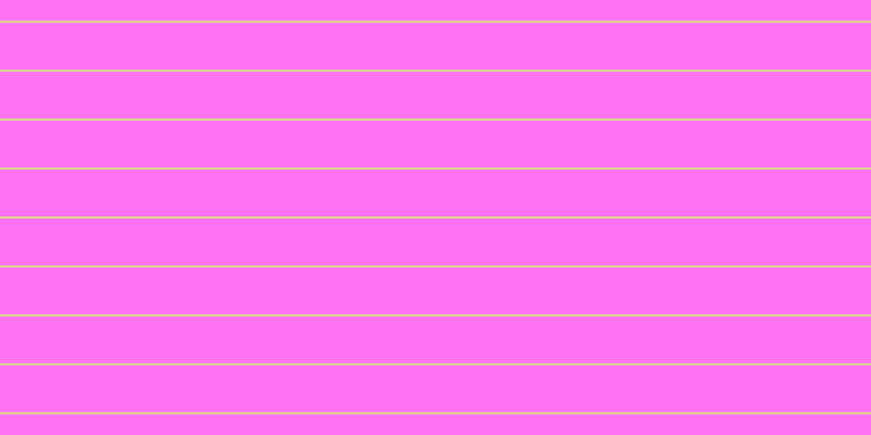 #ff46ee (75%), #dbd393 horizontal lines, two pixels wide, forty-three pixels apart