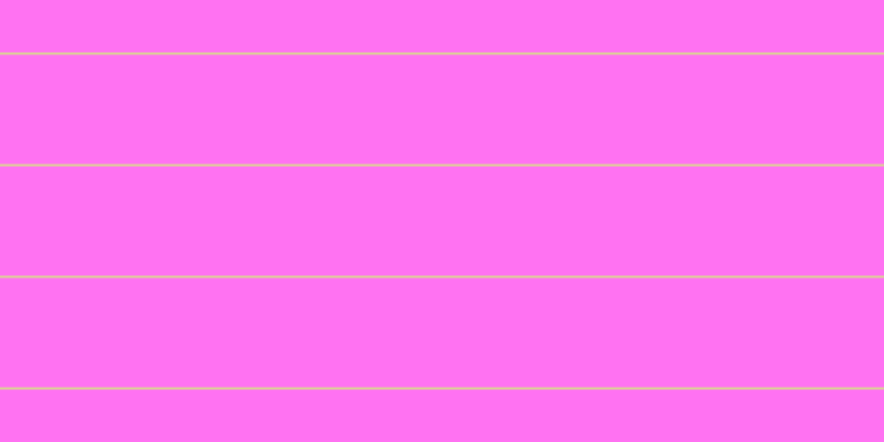 #ff46ee (75%), #dbd393 horizontal lines, two pixels wide, ninety-nine pixels apart