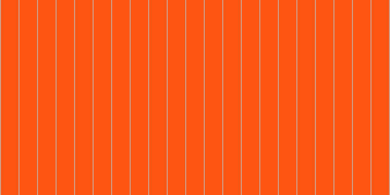#ff5513, #caa393 vertical lines, two pixels wide, thirty-six pixels apart