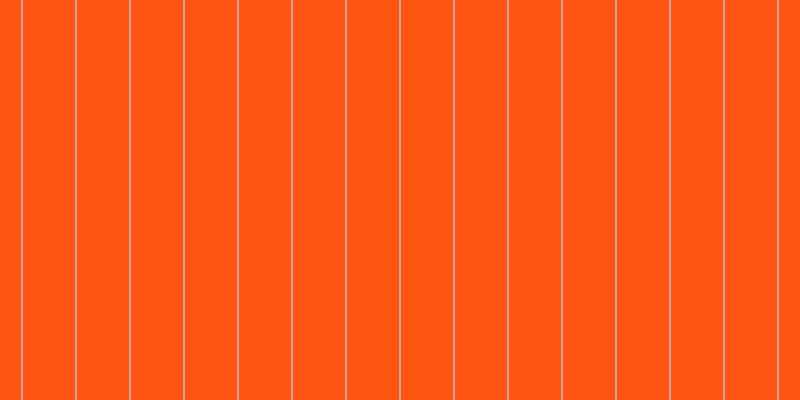 #ff5513, #caa393 vertical lines, two pixels wide, fifty-two pixels apart