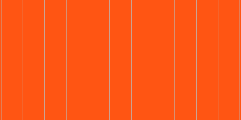 #ff5513, #caa393 vertical lines, two pixels wide, seventy pixels apart
