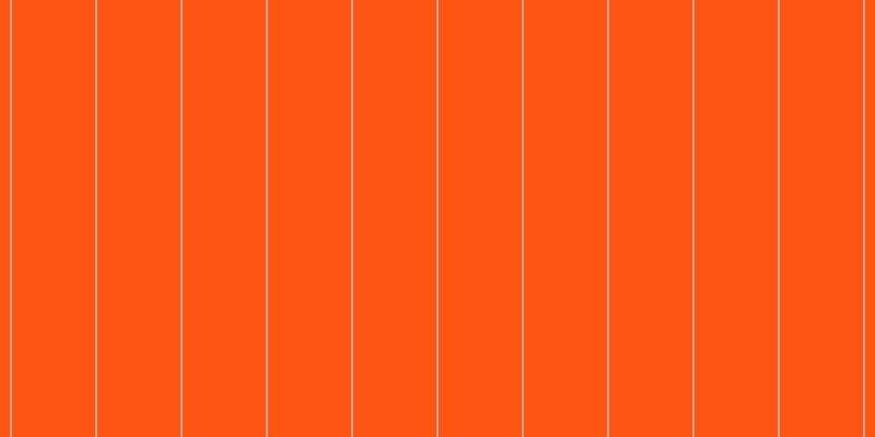 #ff5513, #caa393 vertical lines, two pixels wide, seventy-six pixels apart