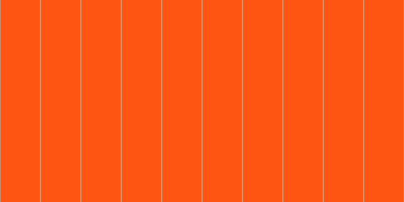 #ff5513, #caa393 vertical lines, two pixels wide, seventy-eight pixels apart