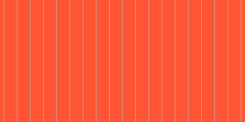 #ff5534, #caa393 vertical lines, two pixels wide, forty-one pixels apart