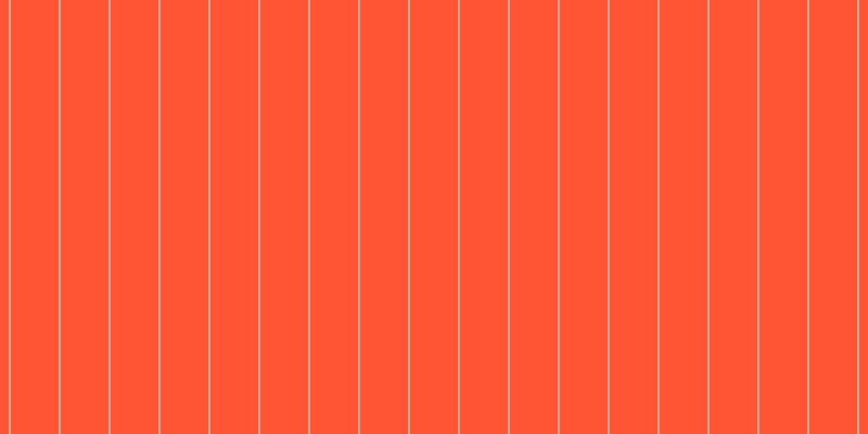 #ff5534, #caa393 vertical lines, two pixels wide, forty-four pixels apart