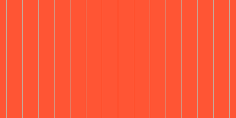 #ff5534, #caa393 vertical lines, two pixels wide, fifty-two pixels apart