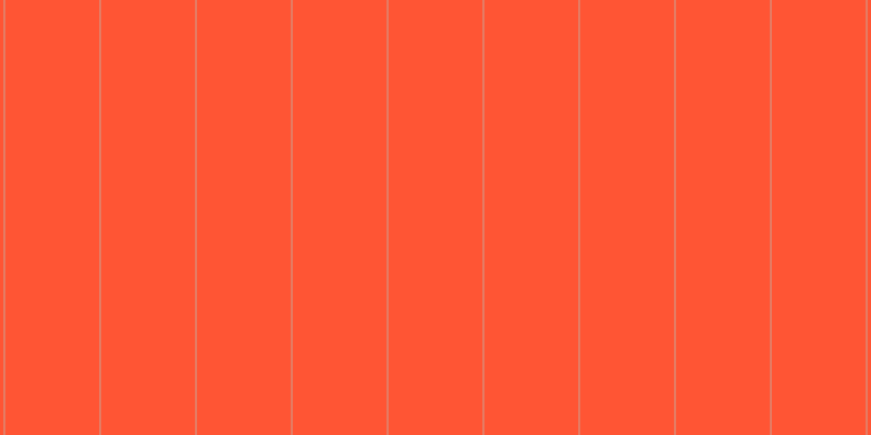 #ff5534, #caa393 vertical lines, one pixels wide, eighty-seven pixels apart