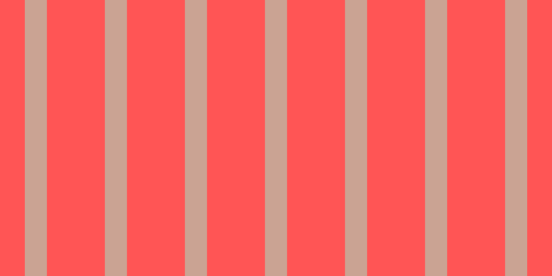 #ff5555, #caa393 vertical lines, thirty-two pixels wide, eighty-four pixels apart