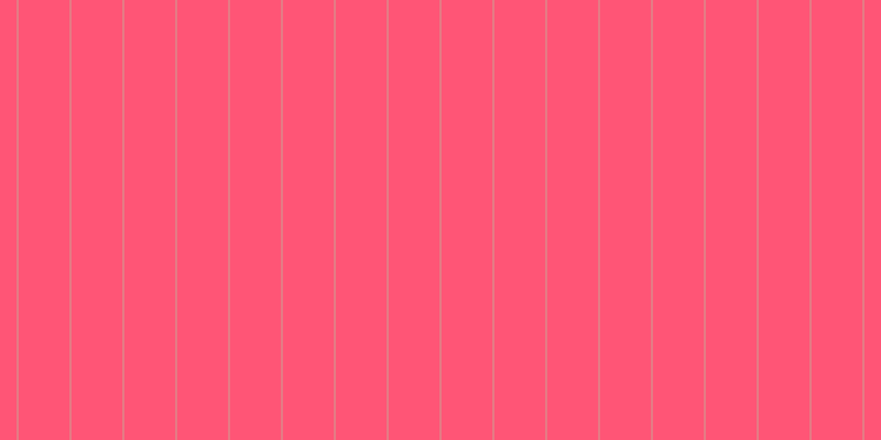 #ff5576, #caa393 vertical lines, one pixels wide, forty-seven pixels apart