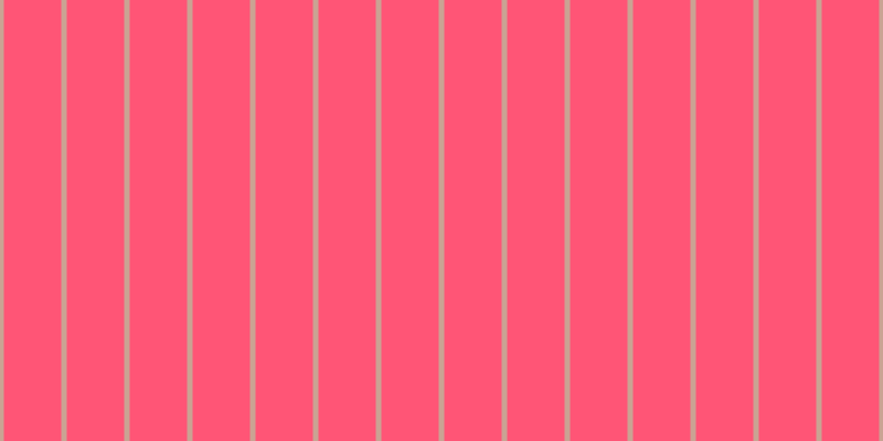 #ff5576, #caa393 vertical lines, five pixels wide, fifty-two pixels apart
