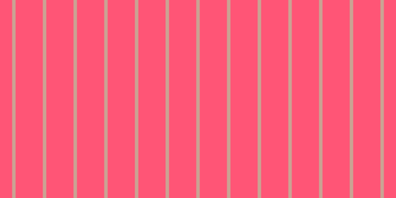 #ff5576, #caa393 vertical lines, seven pixels wide, fifty-five pixels apart