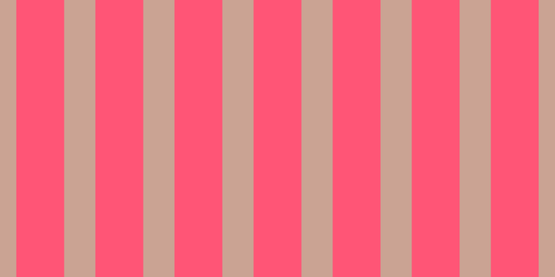 #ff5576, #caa393 vertical lines, forty-five pixels wide, sixty-nine pixels apart