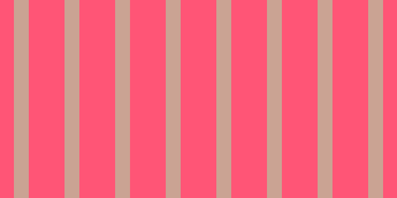 #ff5576, #caa393 vertical lines, thirty pixels wide, seventy-two pixels apart