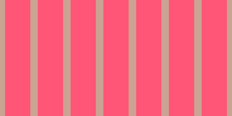 #ff5576, #caa393 vertical lines, twenty-six pixels wide, eighty-seven pixels apart