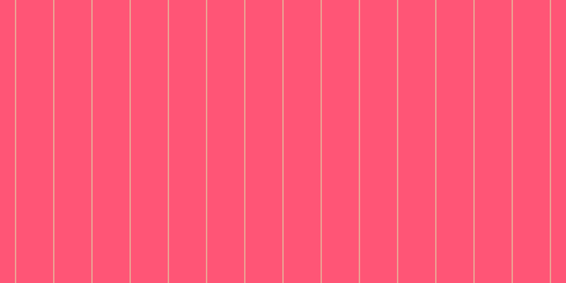 #ff5576, #eba393 vertical lines, two pixels wide, fifty-two pixels apart
