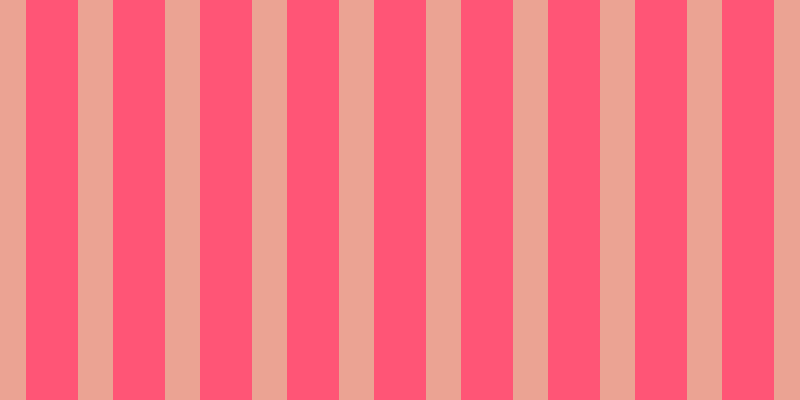 #ff5576, #eba393 vertical lines, thirty-five pixels wide, fifty-two pixels apart