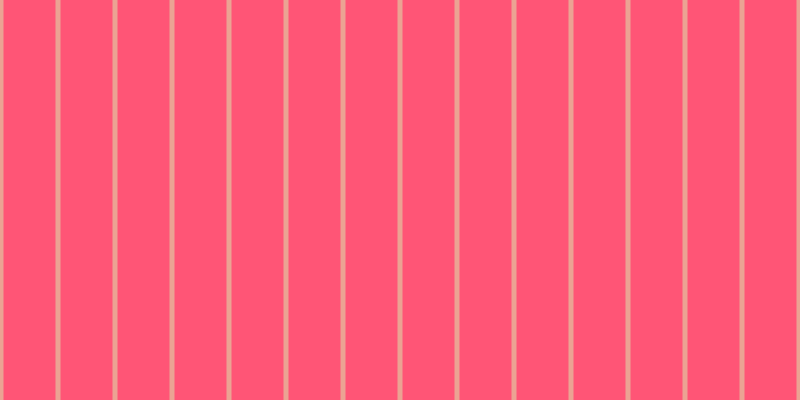 #ff5576, #eba393 vertical lines, five pixels wide, fifty-two pixels apart