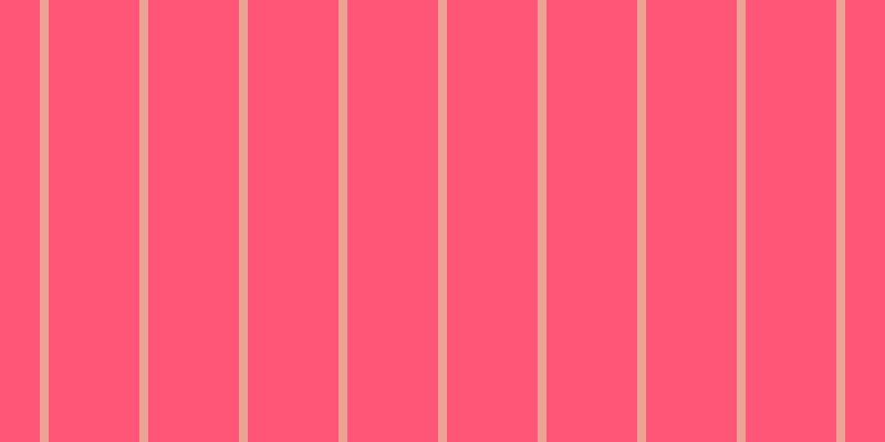 #ff5576, #eba393 vertical lines, eight pixels wide, eighty-two pixels apart