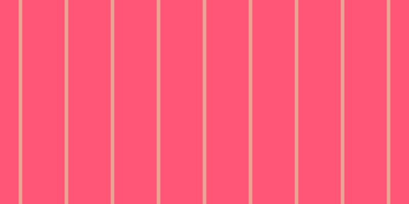 #ff5576, #eba393 vertical lines, seven pixels wide, eighty-three pixels apart
