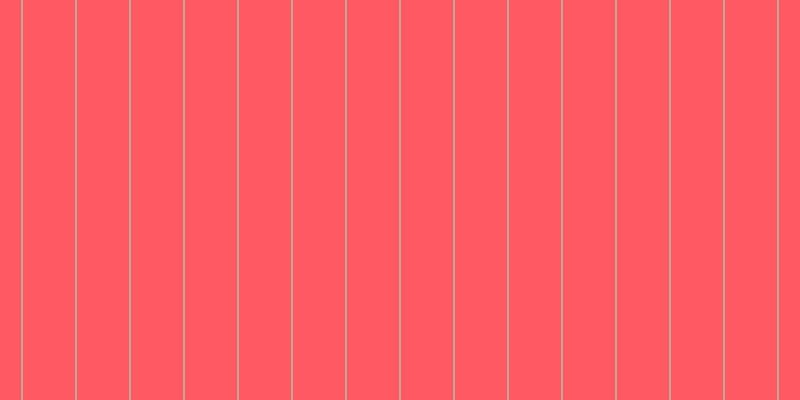 #ff5a63, #caa393 vertical lines, two pixels wide, fifty-two pixels apart