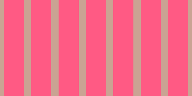#ff5a84, #caa393 vertical lines, thirty pixels wide, eighty-four pixels apart