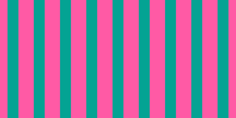 #ff5aa5, #04a393 vertical lines, thirty-seven pixels wide, fifty-two pixels apart