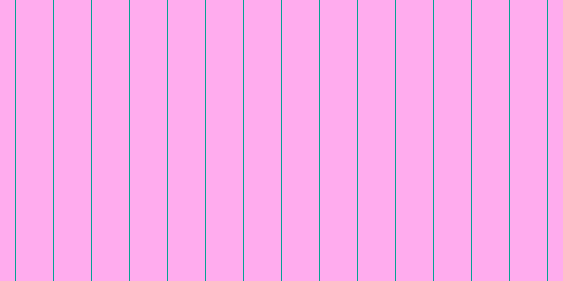 #ff5ae0 (50%), #04a393 vertical lines, two pixels wide, fifty-two pixels apart