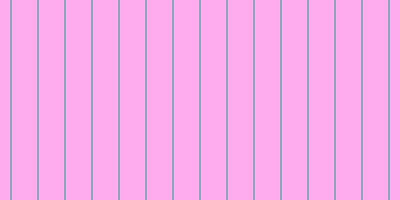 #ff5ae0 (50%), #25a393 vertical lines, two pixels wide, fifty-two pixels apart