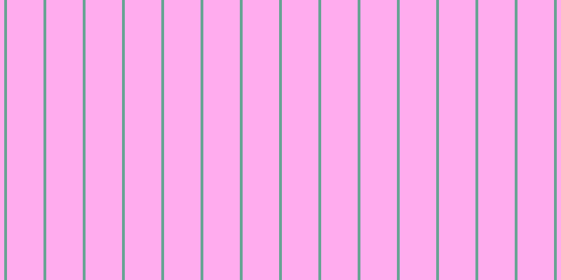 #ff5ae0 (50%), #67a393 vertical lines, four pixels wide, fifty-two pixels apart