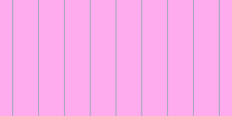#ff5ae0 (50%), #67a393 vertical lines, two pixels wide, eighty-seven pixels apart