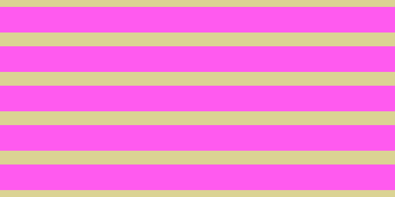 #ff5aef, #dbd393 horizontal lines, twenty-eight pixels wide, fifty-two pixels apart