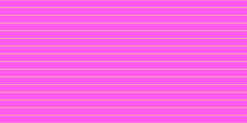 #ff5aef, #fcd393 horizontal lines, two pixels wide, twenty-three pixels apart