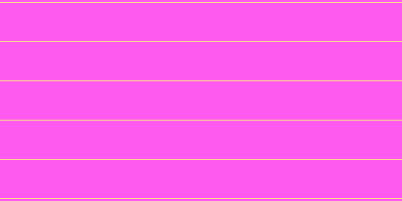 #ff5aef, #fcd393 horizontal lines, two pixels wide, seventy-six pixels apart