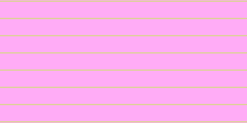 #ff5af0 (50%), #dbd393 horizontal lines, four pixels wide, fifty-two pixels apart