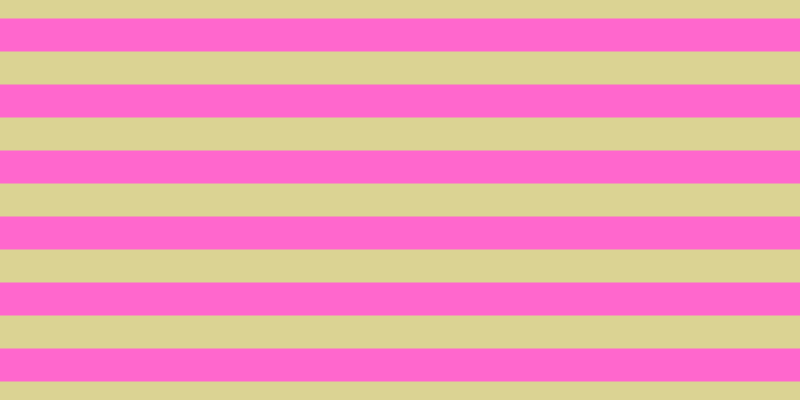 #ff67cd, #dbd393 horizontal lines, thirty-three pixels wide, thirty-three pixels apart