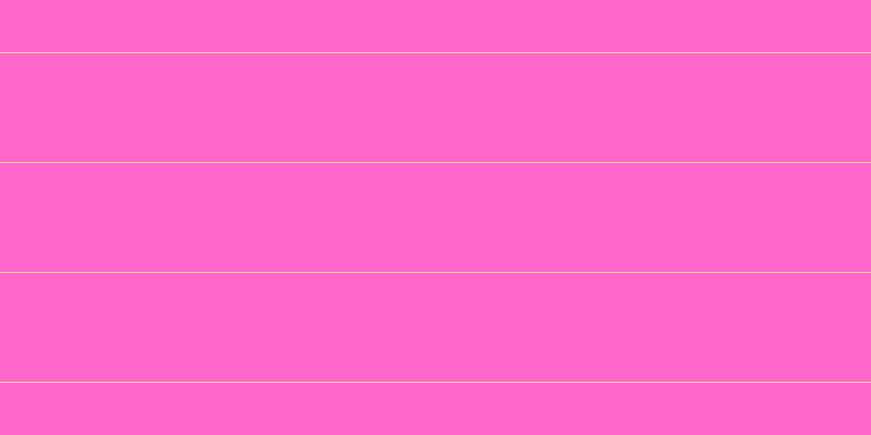 #ff67cd, #fcd393 horizontal lines, one pixels wide, one hundred pixels apart