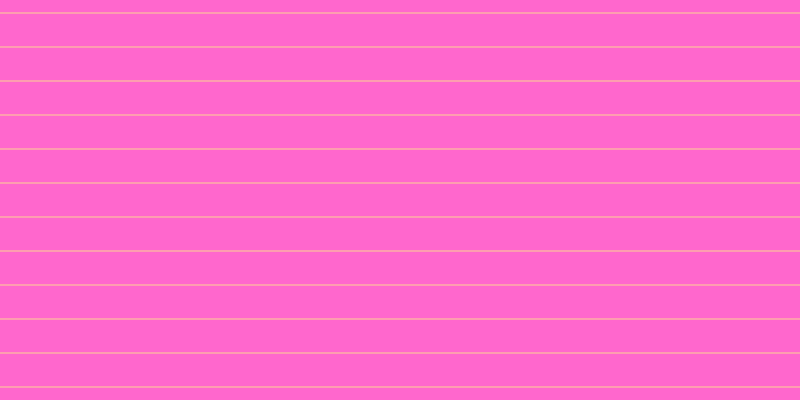 #ff67cd, #fcd393 horizontal lines, one pixels wide, thirty-three pixels apart