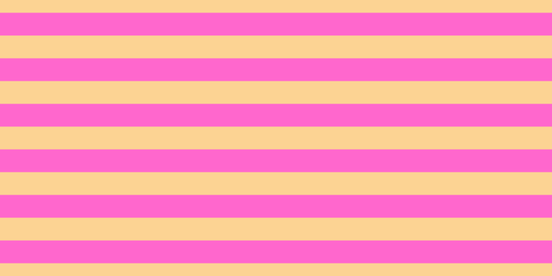 #ff67cd, #fcd393 horizontal lines, thirty-three pixels wide, thirty-three pixels apart