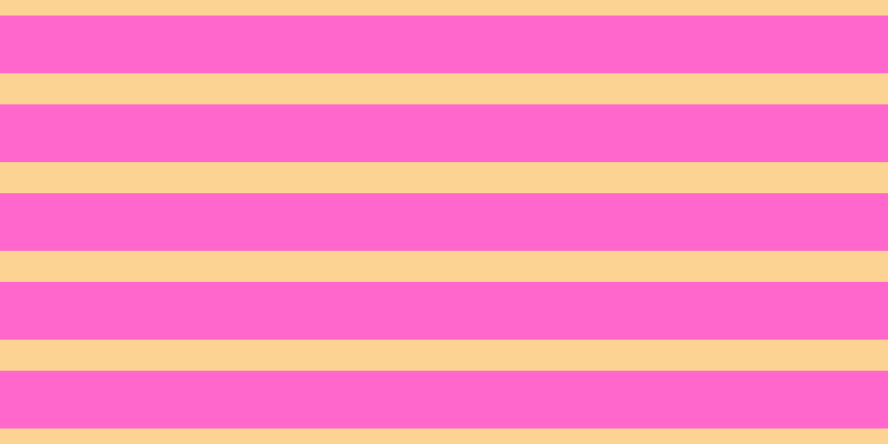 #ff67cd, #fcd393 horizontal lines, twenty-eight pixels wide, fifty-two pixels apart