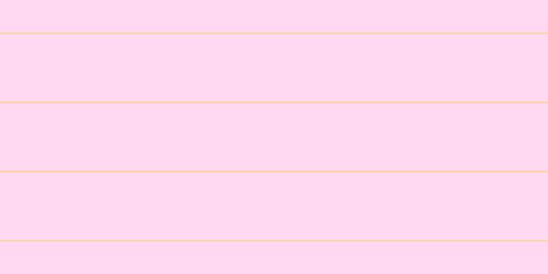 #ff67cd (25%), #fcd393 horizontal lines, two pixels wide, ninety-nine pixels apart